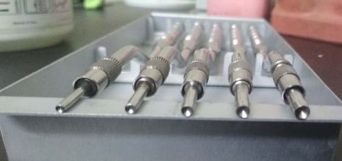 Stainless Steel Osteotome Concave Set, For Dental Uses, Size : 2.5, 3, 3.5, 4, 4.5 Mm