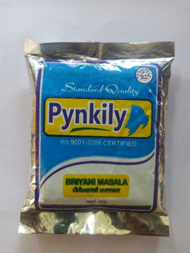 Pynkily Powder Blended Organic Biryani Masala, For Cooking, Packaging Type : Packet