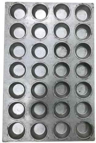 28 Cavity Muffin Baking Tray, For Bakery, Shape : Rectangular