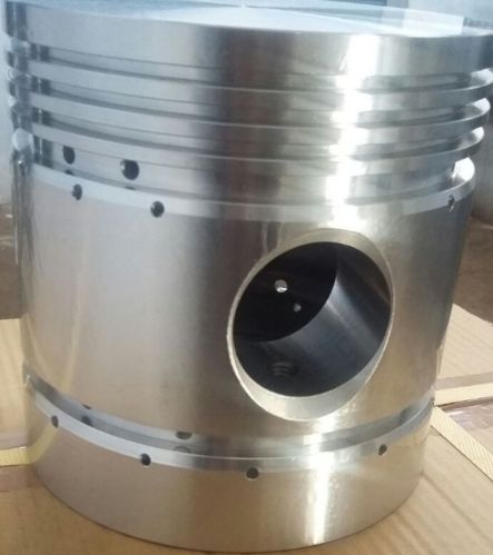 Round Polished Steel Ammonia Compressor Piston, Color : Metallic