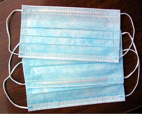 3 Ply Face Mask, For Medical Purpose, Color : Blue, Light White