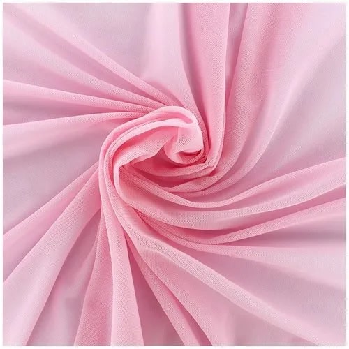 Nylon Maharani Net Fabric, For Making Garment, Feature : Easily Washable, Impeccable Finish