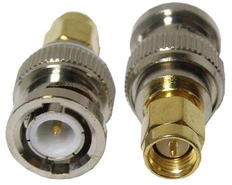 BNC Male To SMA Male Straight Adapter