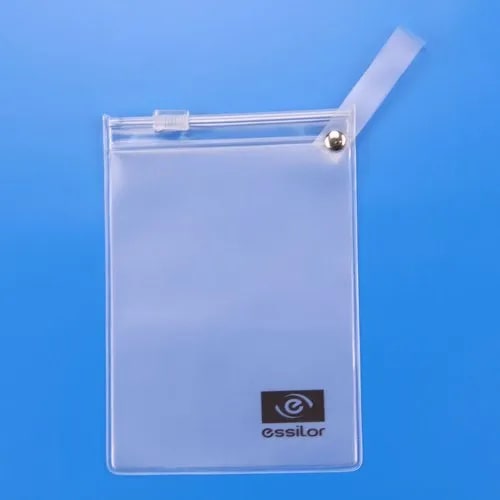 Lords Plain PVC Slider Zip Bags, Color : Transparent