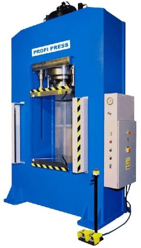 Square Electric Cast Iron High Production Press Machine, Color : Blue