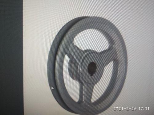 ANE Cast Iron Pulleys, Color : Black