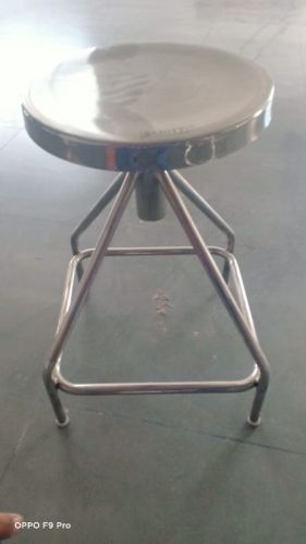 Round Stainless Steel Patient Stool, For Canteen, Hotel, Office, Feature : Fine Finished, High Quality