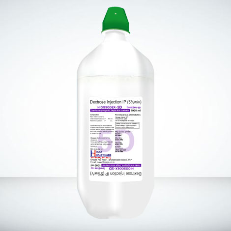 HIGGSODEX - 5D (DEXTROSE INJECTION) 5% 1000ML