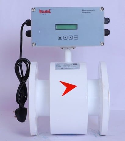 SS304/MS/CA Digital Electromagnetic Flow Meter