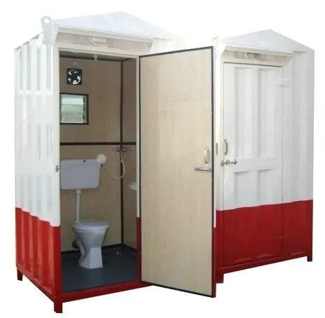 KBS Mild Steel Portable Toilet, For Construction Sites