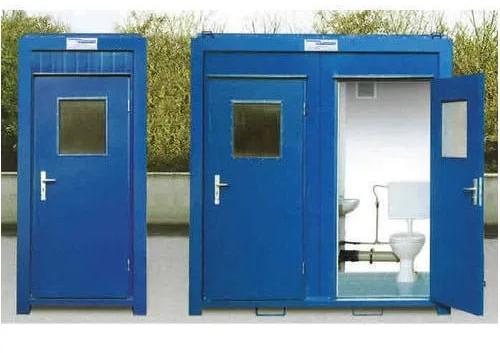 Rectangular FRP Sintex Portable Toilet, Color : Blue