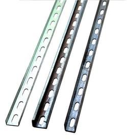 Stainless Steel Polished Slotted C Channel, Shape : Rectangular