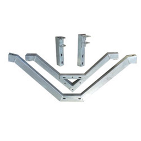 Galvanized Iron V Cross Arm, Feature : Auto Reverse, Dimensional