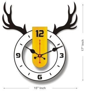 DN - 5 Wall Clock, For Home, Office, Decoration, Specialities : Seamless Design, Scratch Proof, Rust Free