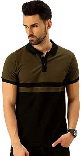 Regular Fit Half Sleeve Mens Polo T-Shirt, For Quick Dry, Breathable, Gender : Male