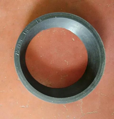 Round Sprinkler Rubber Seal, For Oil Industry, Color : Black