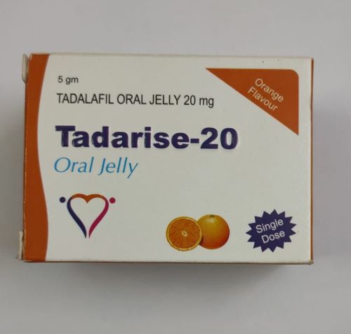 Tadarise 20mg Oral Jelly For Erectile Dysfunction