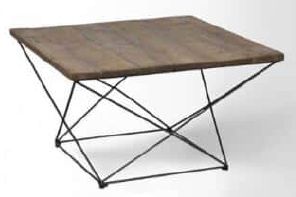 Square Polished DI-0006 Coffee Table, For Hotel, Home, Size : 36x36x18 Inch