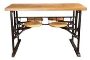 Polished DI-0201 Dining Table, For Hotel, Home, Color : Brown