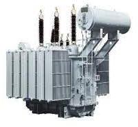 Electric Mild Steel Three Phase Power Transformer, Mounting Type : Ground Mounted