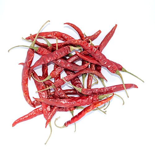 S17 Teja Red Chilli With Stem, Length : 8 To 10Cm.