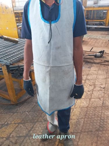 Leather Apron, For Industrial Use, Technics : Machine Made