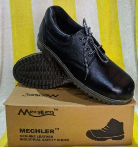 Leather Safety Shoes, For Industrial Pupose, Size : Standard