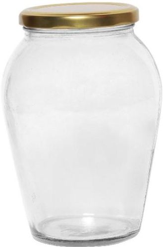 CLINDERICAL 1000 ML MATKI GLASS JAR, For Packing Food, Office, Feature : Good Quality