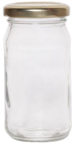 300 ML AT BIG ROUND GLASS JAR