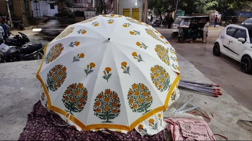 Printed Polyester Wedding Umbrella, Feature : UV Protection