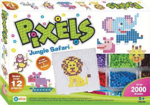 Pixel Jungle Safari Educational Board Game, Size : 10x7inch