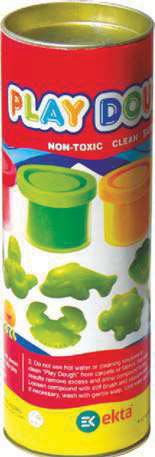 Play Dough Canister Modelling Clay Set, For Making Toys, Gift Items, Decorative Items, Packaging Type : Poly Bags