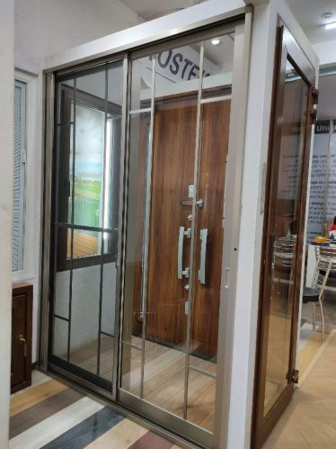 Aluminium Sliding Window With Mesh, Feature : Attractive Design, Durable, Fine Finished, Hard Structure