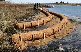 Coir Logs, For Earth Stabilization, Feature : Cost Effective, Eco-friendly