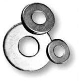 Round Polished SAE Flat Washers, For Fittings, Size : Standard
