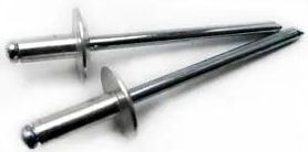 Polished Iron Large Flange Rivets, For Fittngs Use, Color : Grey