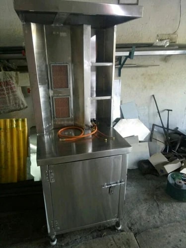 Stainless Steel Chicken Shawarma Machine, Voltage : 220V