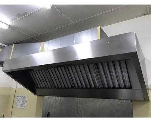 Stainless Steel Kitchen Hood, Mounting Type : Wall Mounted