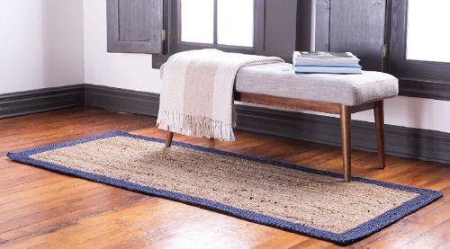 Braided Bedside Runner, For Hotel, Home, Size : Standard