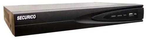 8 Channel Network Video Recorder, Color : Black