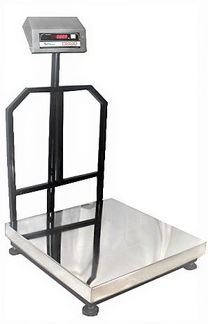 Square Platform Weighing Scale, Color : Black