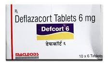 Deflazacort Tablets, Packaging Type : Box