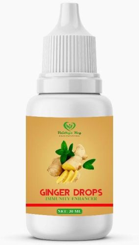 VAIDHYA KEY Natural GINGER DROP, For Food Medicine, Certification : FSSAI Certified