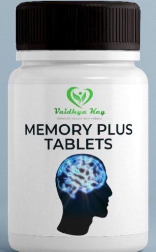 VAIDHYA KEY MEMORY PLUS TABLET, Shelf Life : 24 MONTHS