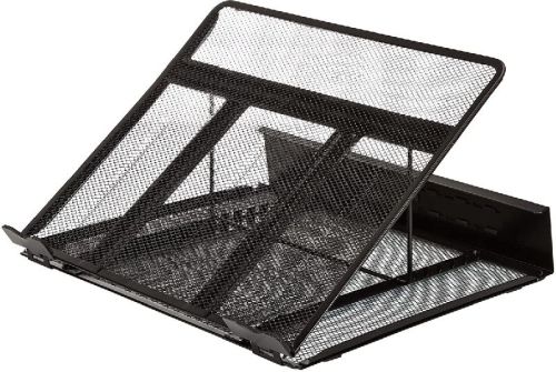 Ventilated & Adjustable Laptop Cooling Metal Mesh Stand | Compatible With 11