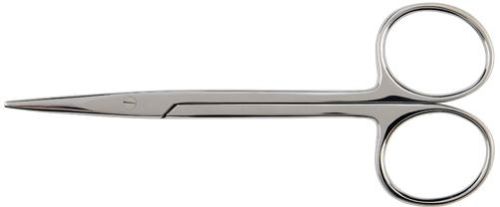 Polished Stainless Steel Thomas Strabismus Scissors, For Clinical Use, Color : Metallic