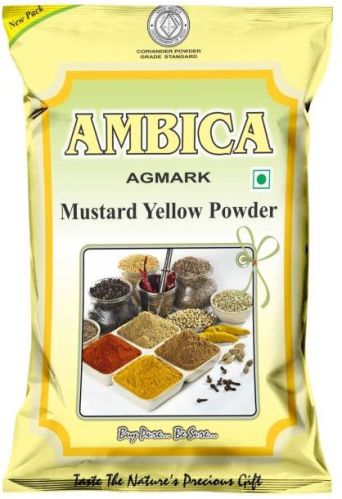 Raw Natural Yellow Mustard Powder, For Cooking, Spices, Grade Standard : Food Grade