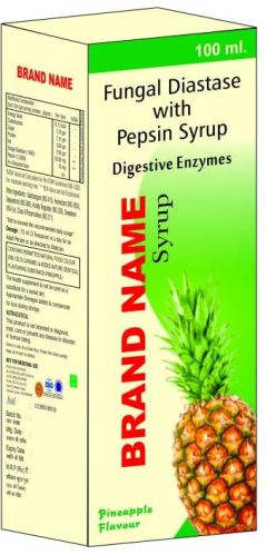 Liquid Fungal Diastase With Pepsin Syrup, For Clinical, Hospital, Grade : Medical Grade