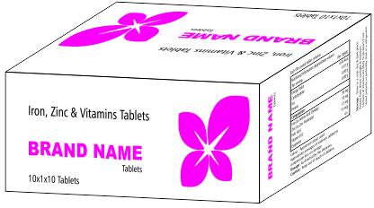 Iron, Zinc and Vitamin Tablets