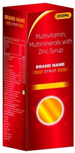 Multivitamin & Multimineral With Zinc Syrup, Form : Liquid
